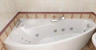 Установка угловой ванны в Кизилюрте - профессиональный монтаж от СантехДомКзт от 3169 рублей